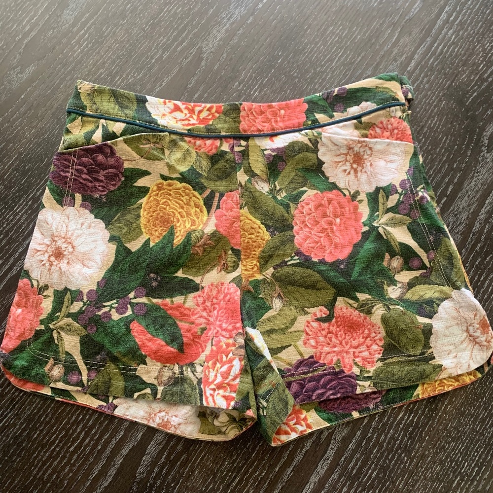 Elevnenses (Anthropologie) Womens floral shorts